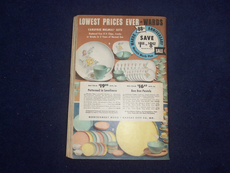 1960 MONTGOMERY WARD 88TH ANNIVERSARY SALE CATALOG-SOFTCOVER-KANSAS CITY- J 9325