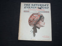 1910 MAY 21 THE SATURDAY EVENING POST MAGAZINE - HARRISON FISHER COVER - SP 481