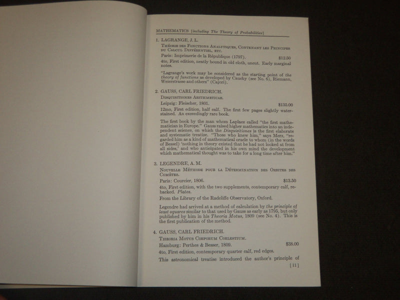 1930'S SCIENCE AND THOUGHT IN THE 19TH CENTURY SCRIBNERS CATALOG #113 - J 5243