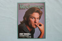 1985 MARCH MOVIEGOER MAGAZINE - KURT RUSSELL COVER - E 19829
