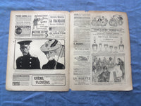 1901 JUNE 29 LE SOURIRE MAGAZINE - ILLUSTRATED COMEDY - FRENCH TEXT - SP 4864Q