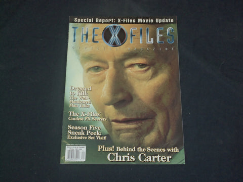 1997 THE X FILES OFFICIAL MAGAZINE - CHRIS CARTER - B 4978