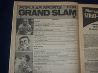 1974 POPULAR SPORTS GRAND SLAM MAGAZINE - ROBERTO CLEMENTE- WILLIE MAYS- ST 6800