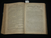1858 HOUSEHOLD WORDS WEEKLY JOURNAL VOLUME 18 - CHARLES DICKENS - KD 6357