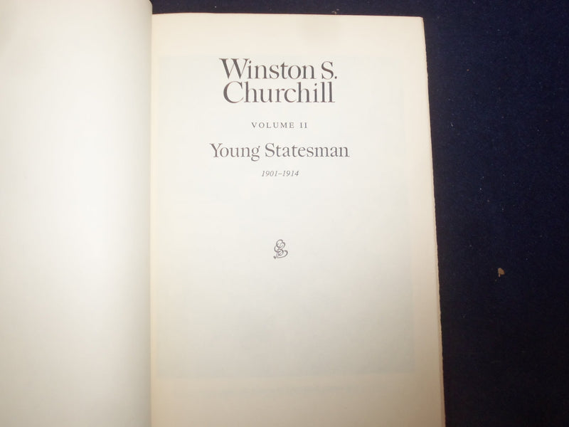 1966-67 WINSTON CHURCHILL HARDCOVER BOOKS-VOLS I & II-RANDOLPH CHURCHILL-KD 8766