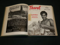 1953 JANUARY-DECEMBER TRAVEL MAGAZINE BOUND VOLUME - GREAT COVERS - KD 5997