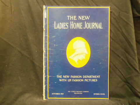 1907 SEPTEMBER LADIES' HOME JOURNAL MAGAZINE- GREAT ILLUSTRATIONS & ADS- ST 1669