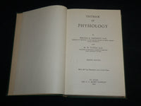 1943 TEXTBOOK OF PHYSIOLOGY HARDCOVER BOOK BY ZOETHOUT & TUTTLE - KD 7208