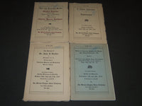 1910 MERWIN - CLAYTON SALES CO. AUCTION CATALOGUES LOT OF 4 - KD 2099R