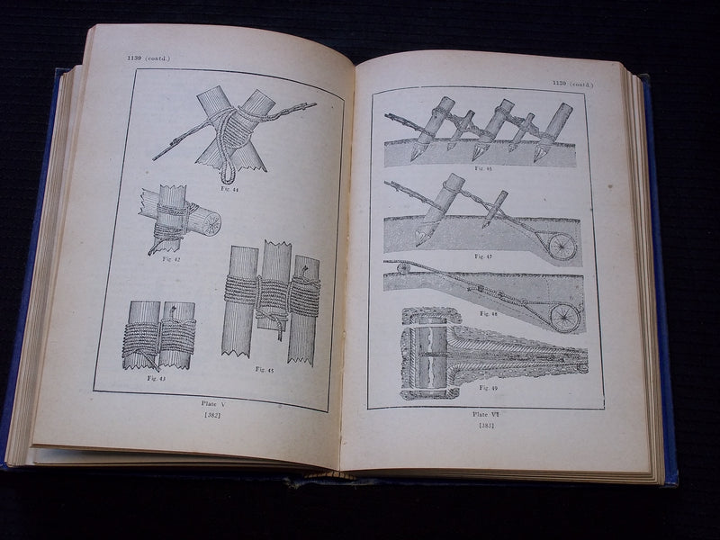 1917 MANUAL OF MILITARY TRAINING HARDCOVER BOOK BY MAJOR JAMES MOSS - KD 7610