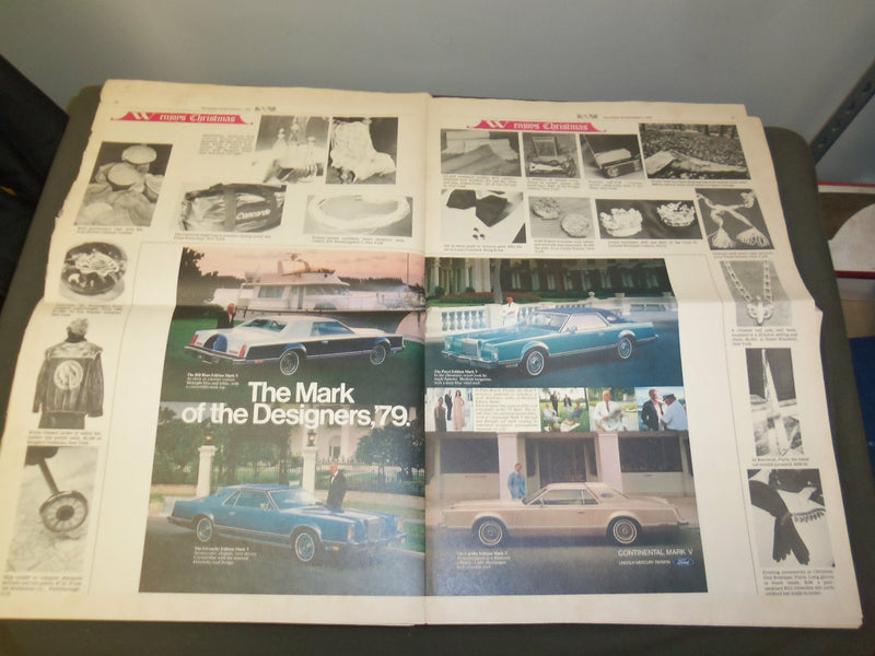 1978 NOVEMBER 24-DECEMBER 1 W MAGAZINE - GREAT STORIES, PHOTOS & ADS - NP 3347