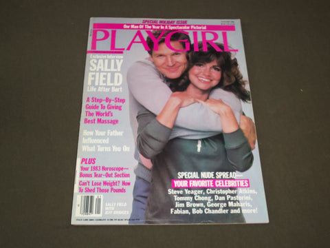 1983 JANUARY PLAYGIRL MAGAZINE - SALLY FIELD AND JEFF BRIDGES - SP 9229