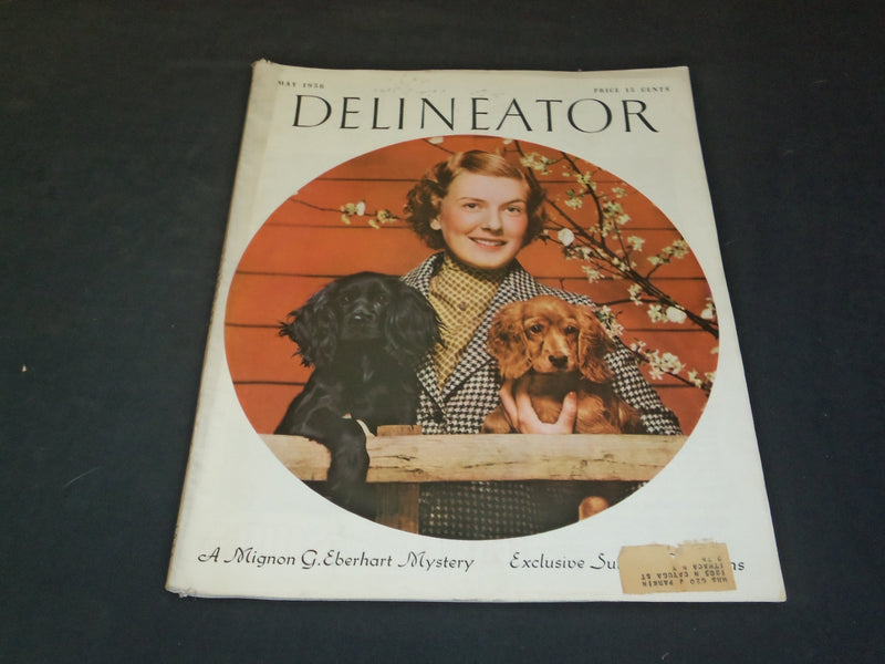 1936 MAY DELINEATOR MAGAZINE - ILLUSTRATED COVER - SP 6932