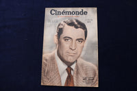 1946 OCTOBER 15 CINEMONDE MAGAZINE - CARY GRANT - GREGORY PECK COVER - E 23929