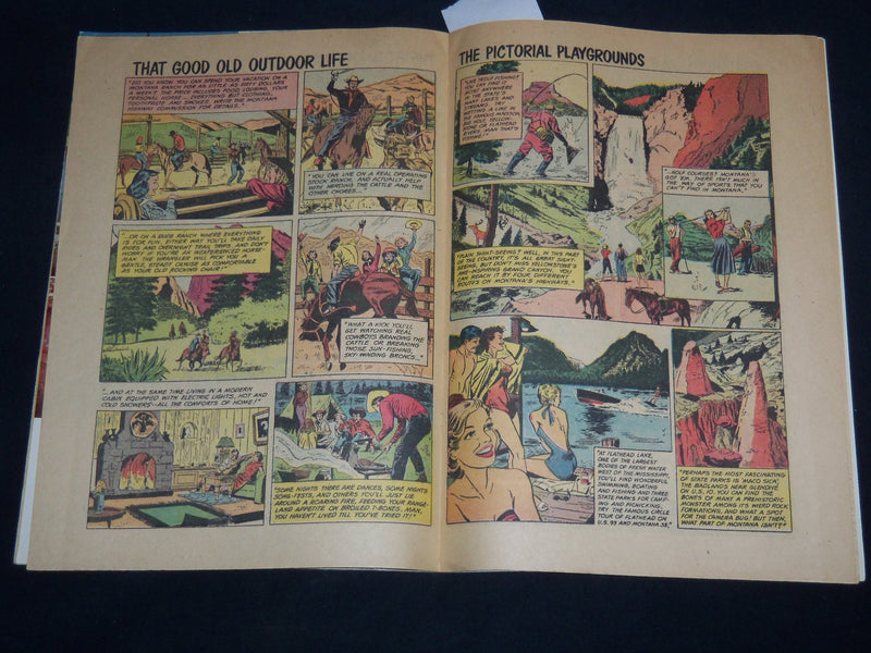1950'S COME TO MONTANA LAND OF LEGEND & PROMISE COMIC BOOK - J 8700