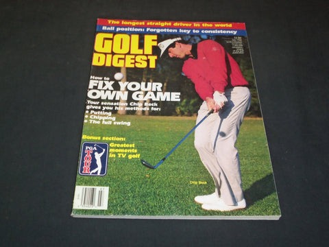 1988 JULY GOLF DIGEST MAGAZINE - CHIP BECK - SP 7262
