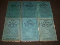 1908-1923 NORTH AMERICAN REVIEW LOT OF 18 ISSUES - STORIES/ARTICLES - WR 1291