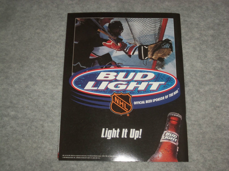 1999 JANUARY 15 CENTER ICE MAGAZINE - NJ DEVILS VS. TAMPA BAY LIGHTNING -ST 6863