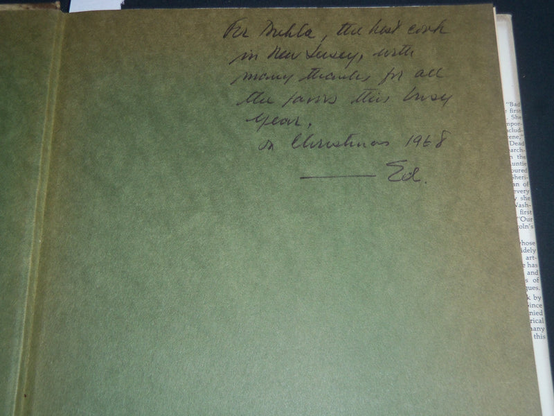 1968 SYLVANIA SIDNEY NEEDLEPOINT BOOK INSCRIBED BY THE AUTHOR - KD 5564