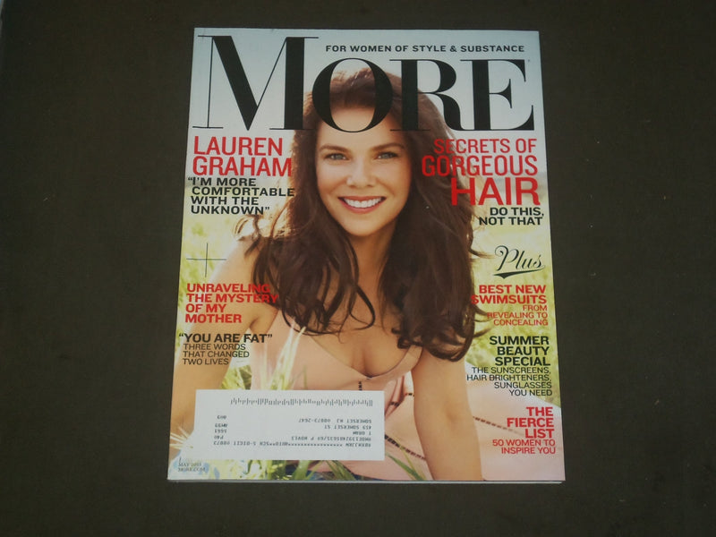 2013 MAY MORE MAGAZINE - LAUREN GRAHAM COVER - B 2336