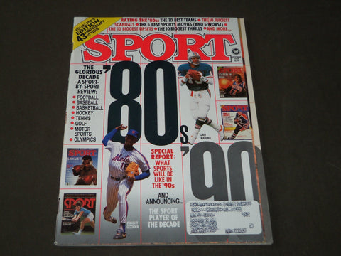1989 OCTOBER SPORT MAGAZINE - 43RD ANNIVERSARY ISSUE - '80S & '90S - CW 315