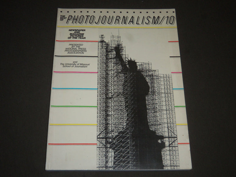 1985 THE BEST OF PHOTO JOURNALISM /10 SOFTCOVER BOOK - I 1224