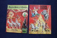 1958-1973 POLLACK BROS. CIRCUS PROGRAMS - LOT OF 17 - O 3639