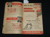 1950 GRANTLAND RICE'S FOOTBALL GUIDE - SOFTCOVER - CITIES SERVICE - J 6919