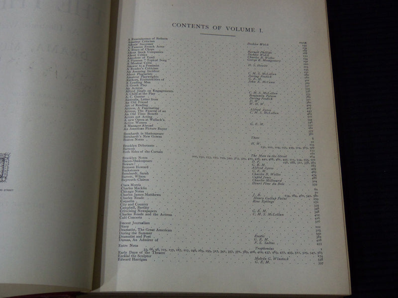 1886 MARCH-SEPTEMBER THE THEATRE ILLUSTRATED MAGAZINE BOUND VOLUME - KD 3806O