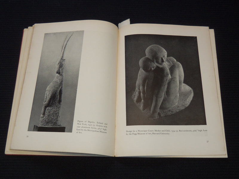 1942 THE SCULPTURE OF JOHN B. FLANNAGAN CATALOGUE - DOROTHY MILLER - J 8105