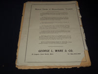 1866-1921 NEWTON JOURNAL NEWSPAPER 55TH ANNIVERSARY NUMBER - MASS - NP 1426A