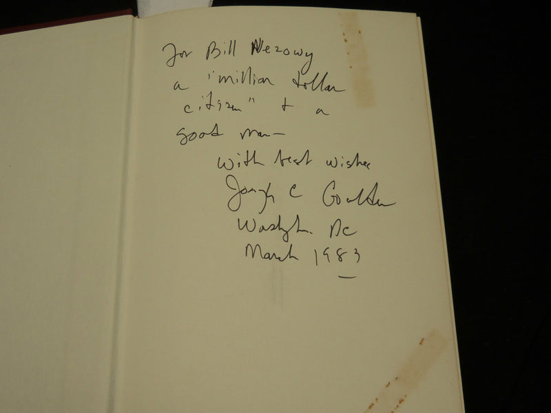 1978 THE MILLION DOLLAR LAWYERS BOOK INSCRIBED BY JOSEPH C. GOULDEN - D 438