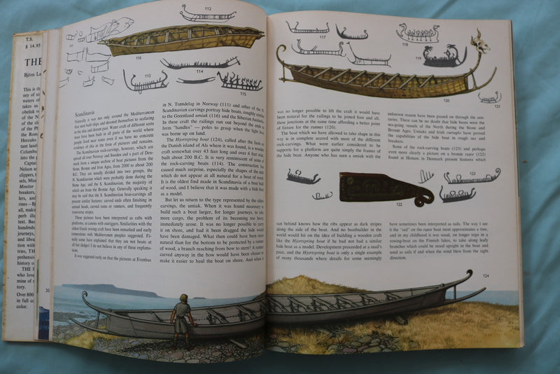 1961 THE SHIP HARDCOVER BOOK BY BJORN LANDSTROM - KD 9653