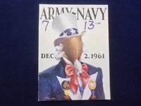 1961 DECEMBER 2 ARMY-NAVY FOOTBALL PROGRAM - PHILADELPHIA STADIUM - K 131