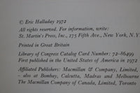 1972 THE EMERGENT CONTINENT HARDCOVER BOOK BY ERIC HAALLADAY - KD 9742