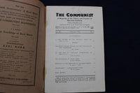 1933 FEBRUARY THE COMMUNIST MONTHLY PERIODICAL - K 484