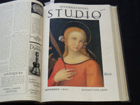 1930 SEPT-DEC THE INTERNATIONAL STUDIO MAGAZINE BOUND VOLUME - KD 1870F