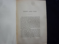 1901 THE AUTOBIOGRAPHY OF A QUACK HARDCOVER BOOK BY WEIR MITCHELL, MD - KD 8920