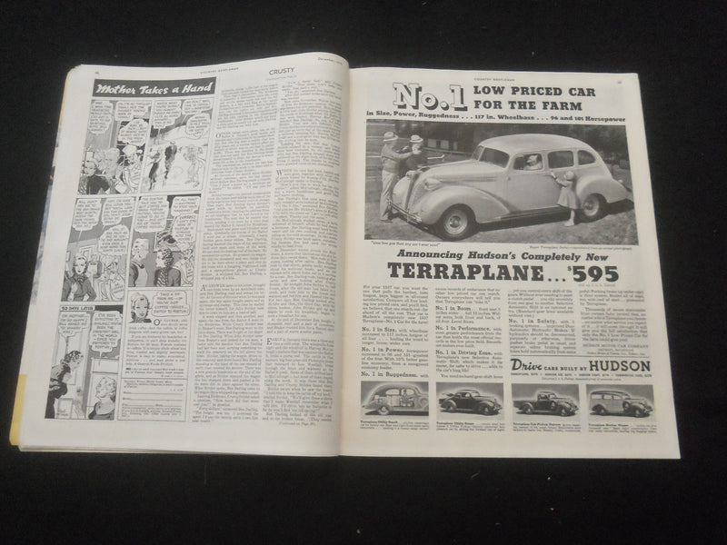 1936 DEC COUNTRY GENTLEMAN MAGAZINE - ILLUSTRATED COVER, STORIES & ADS - ST 734Q