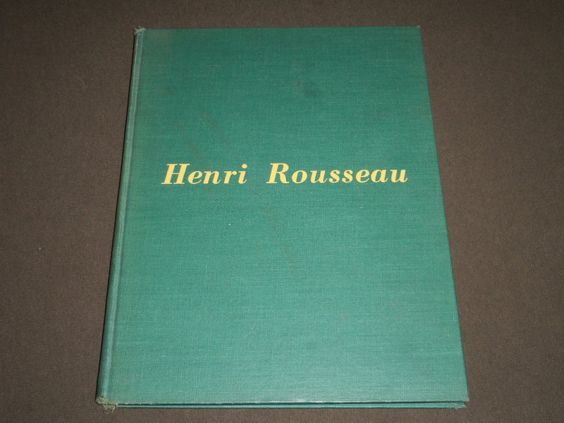 1942 HENRI ROUSSEAU BY DANIEL CATTON RICH HARDCOVER BOOK - KD 4377