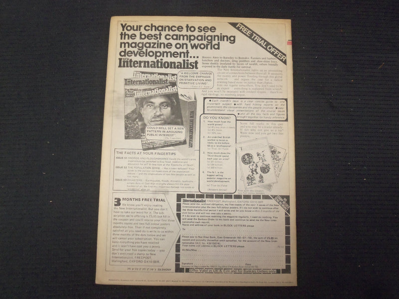 1977 OCTOBER 14 PRIVATE EYE MAGAZINE - MARGARET THATCHER FRONT COVER - E 8171