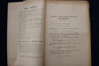 1918-1920 MATHEMATIKY A FYSIKY - CZECH TEXT - LOT OF 4 - O 3429