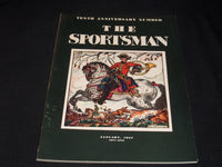 1937 JANUARY THE SPORTSMAN MAGAZINE NICE COVER & INSIDE SPORTS - E 4293