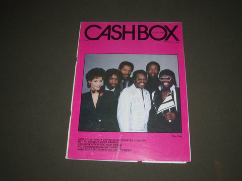 1984 AUGUST 4 CASHBOX MAGAZINE - ONE WAY COVER - SP 3501