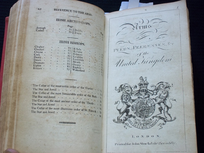 1808 THE ROYAL KALENDAR ANNUAL REGISTER - HARDCOVER -NICE ILLUSTRATIONS- KD 7586