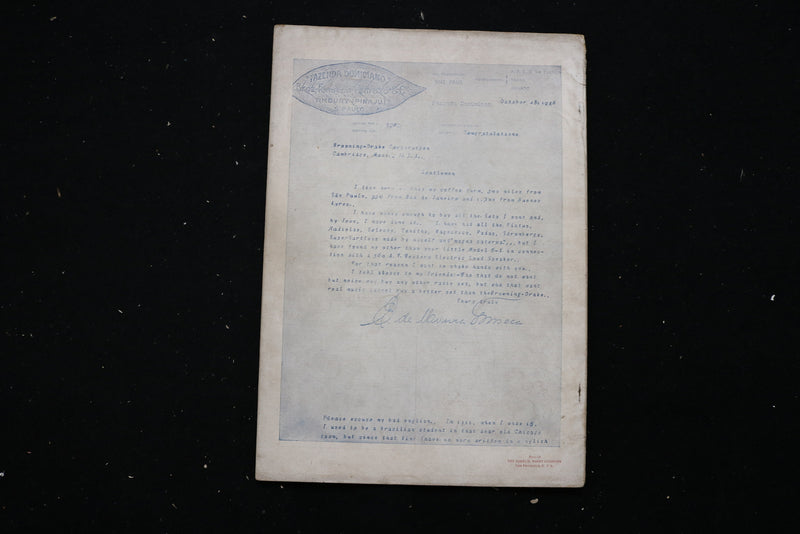 1929 JANUARY RADIO MAGAZINE - RADIO IN THE ANATARCTIC COVER - E 11167