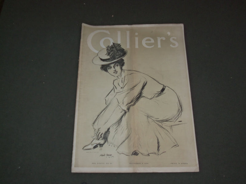1906 SEP 8 COLLIER'S MAGAZINE - GREAT ILLUSTRATIONS, ARTICLES & ADS - F 598