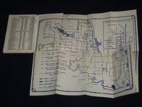 1951 JOBOUL'S CHICAGO STREET GUIDE - MAP - HANDY POCKET SIZE - J 8521