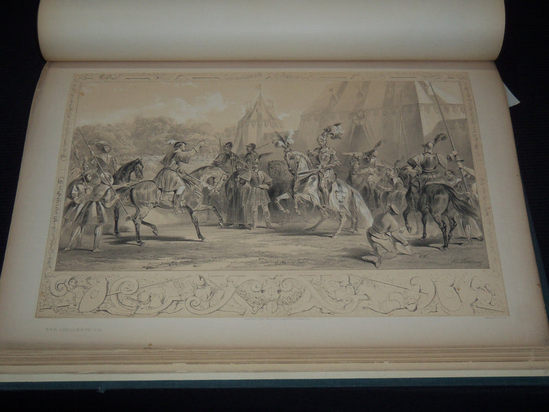 1843 THE EGLINTON TOURNAMENT VOLUME - LONDON - GREAT PLATES - Z 255