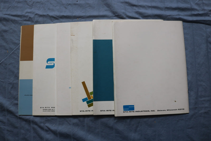 1959-1970 STA-RITE ANNUAL REPORTS - LOT OF 6 - K 3214